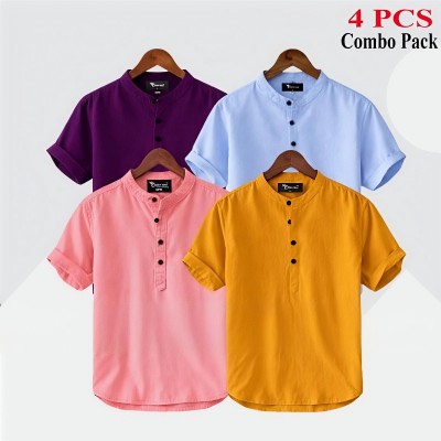 Oxford Cotton Febris Short Sleeve Katua